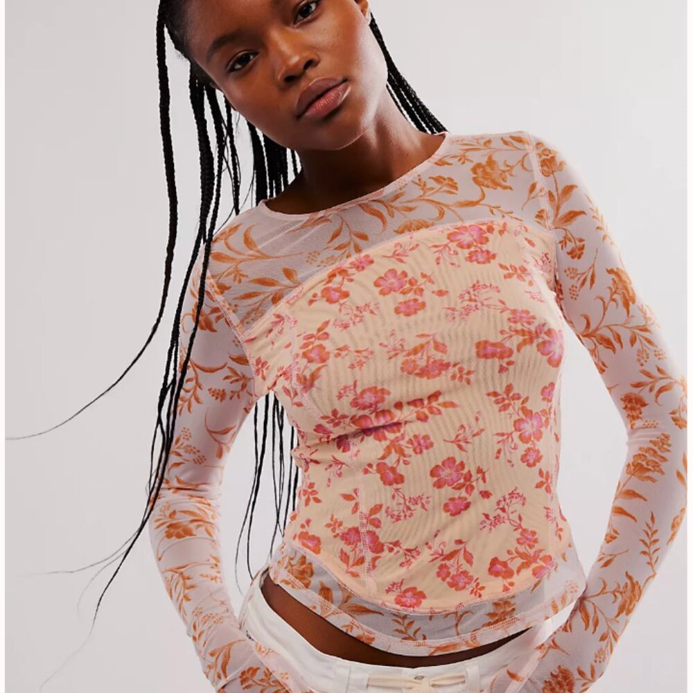 Free People Betty's Garden Top